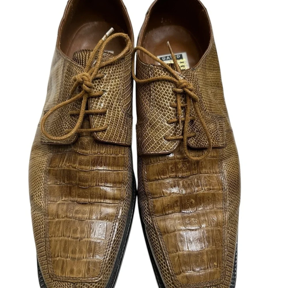Men's Brown Leather Dress Shoes